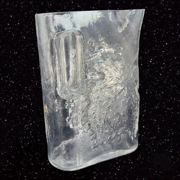 Vtg 1960s Mid-Century Modern C.J. RIEDEL Geometric Crystal Glass Pitcher Grape - Picture 12 of 14